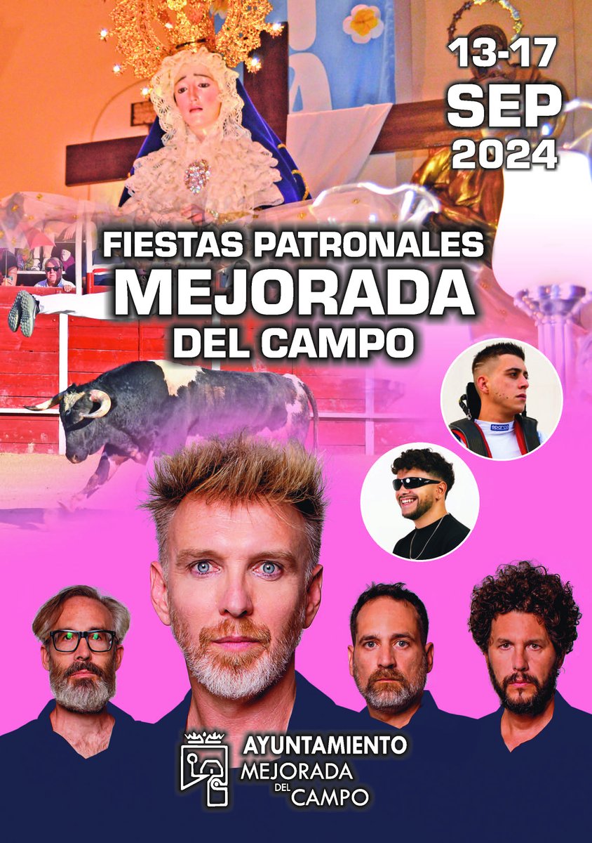 Fiestas patronales en honor a Nuestra Señora de las Angustias 2024 Mejorada del Campo